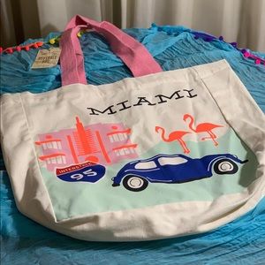 Miami reusable tote